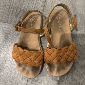Cat & Jack Kids Brown Braided Sandals